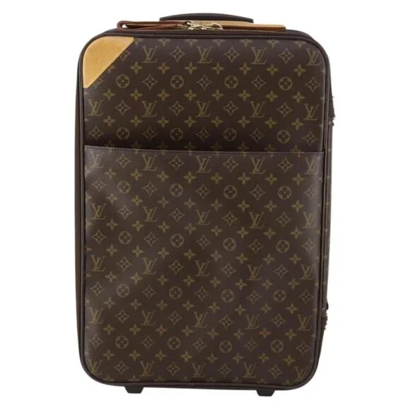 LOUIS VUITTON Monogram Pegas 55 Suitcase - Picture 1 of 15